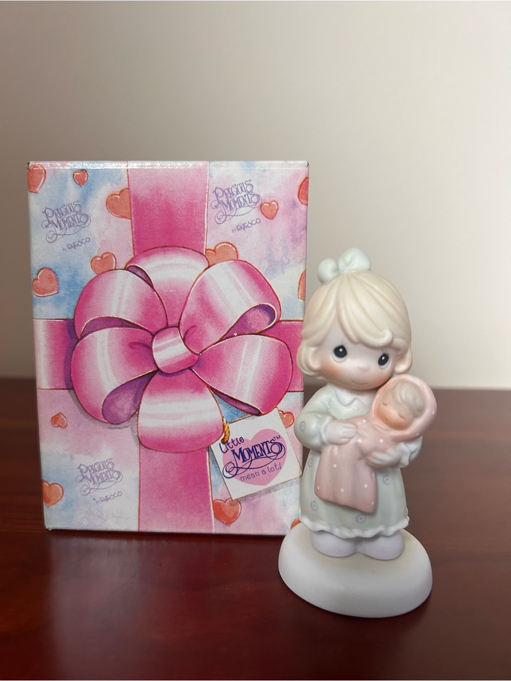 Vintage 1996 Precious Moments "All Things Grow With Love" Figurine
